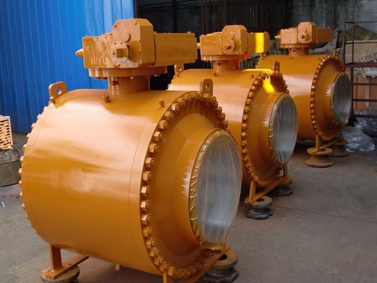 ราคาดี บอลวาล์วติดตั้ง Trunnion แบบแยกคู่ที่ปลอดภัยจากอัคคีภัย ออนไลน์